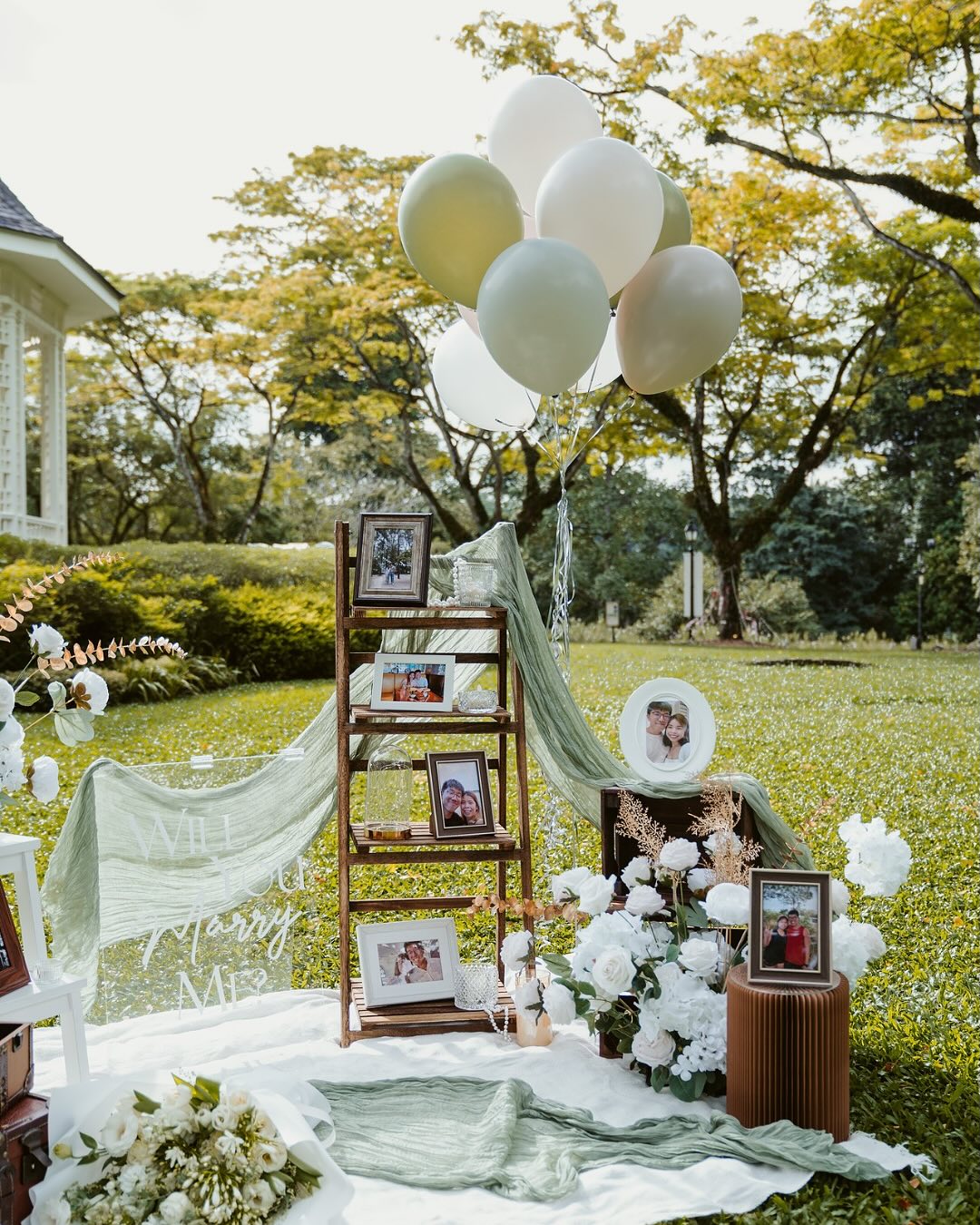 outdoor proposal spots- the Botanic Gardens